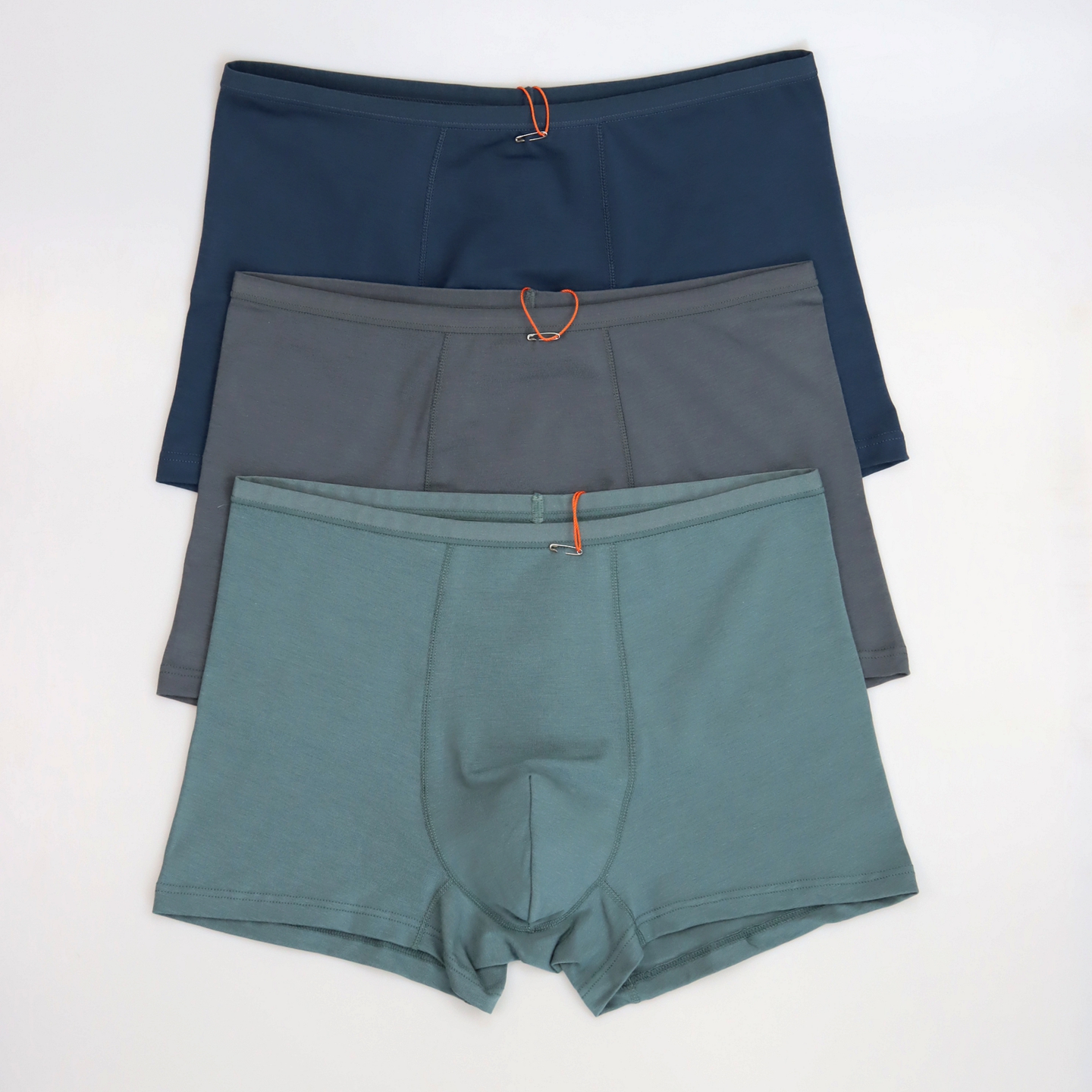 创雅诺莫代尔加棉细腰边肥佬内裤