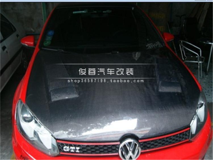 大众 高尔夫六6碳纤维开孔机盖 高尔夫六6碳纤维开孔引擎盖
