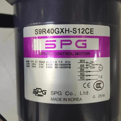 SPG韩国进口伺服电机韩国SPG