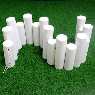 木桩 白色实木 木柱 圣诞围栏 田园 白色碳化围栏 白色欧式 栅栏