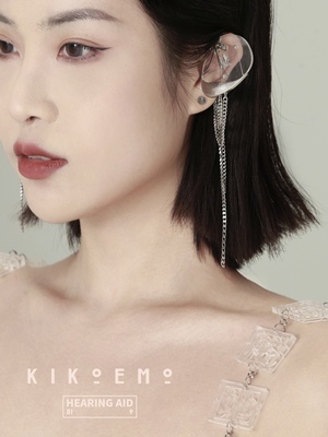 可旋转耳饰KIKoEMo未来主义