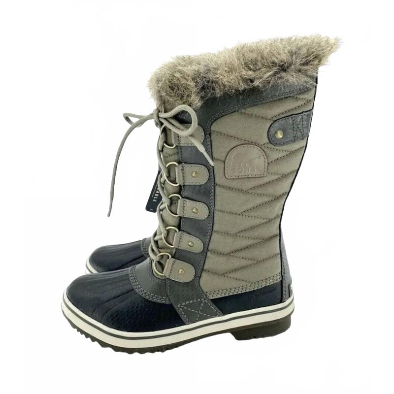 代购SOREL女士雪地靴防水保暖防滑冬季靴高筒系带户外靴