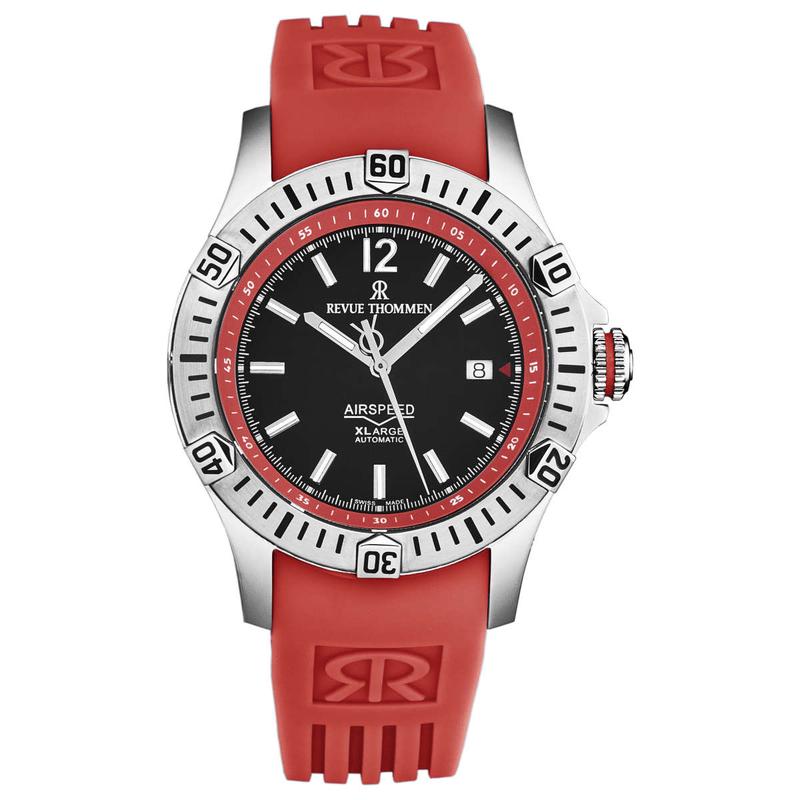 Revue Thommen梭曼男士腕表自动上链日期显示防水夜光指针