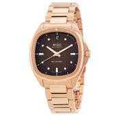 代购 Mido美度女士腕表自动日期夜光计时钢带防水钢壳蓝宝石商务