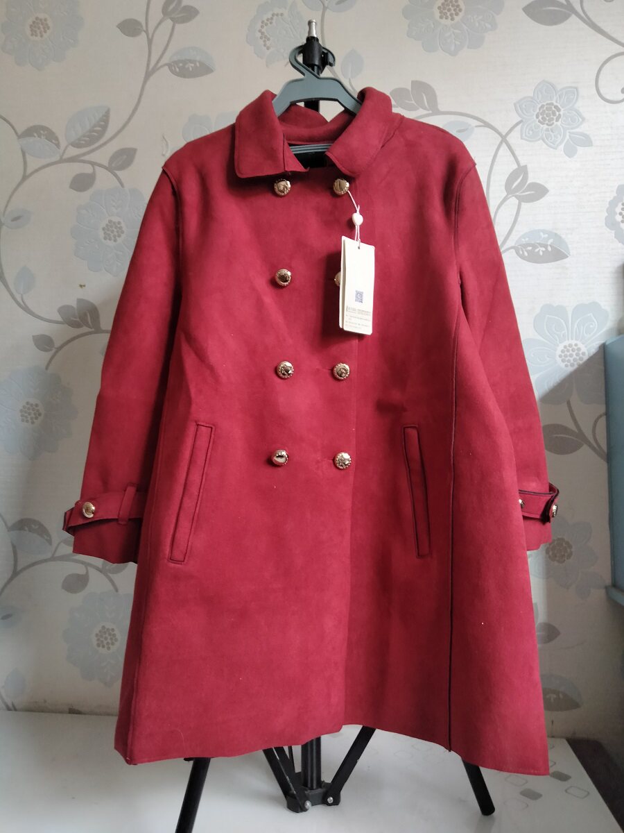 MICHIE 브랜드 재고 할인 세일 여아 봄 가을 레드 윈드 브레이커 재킷 탑 코트 철수