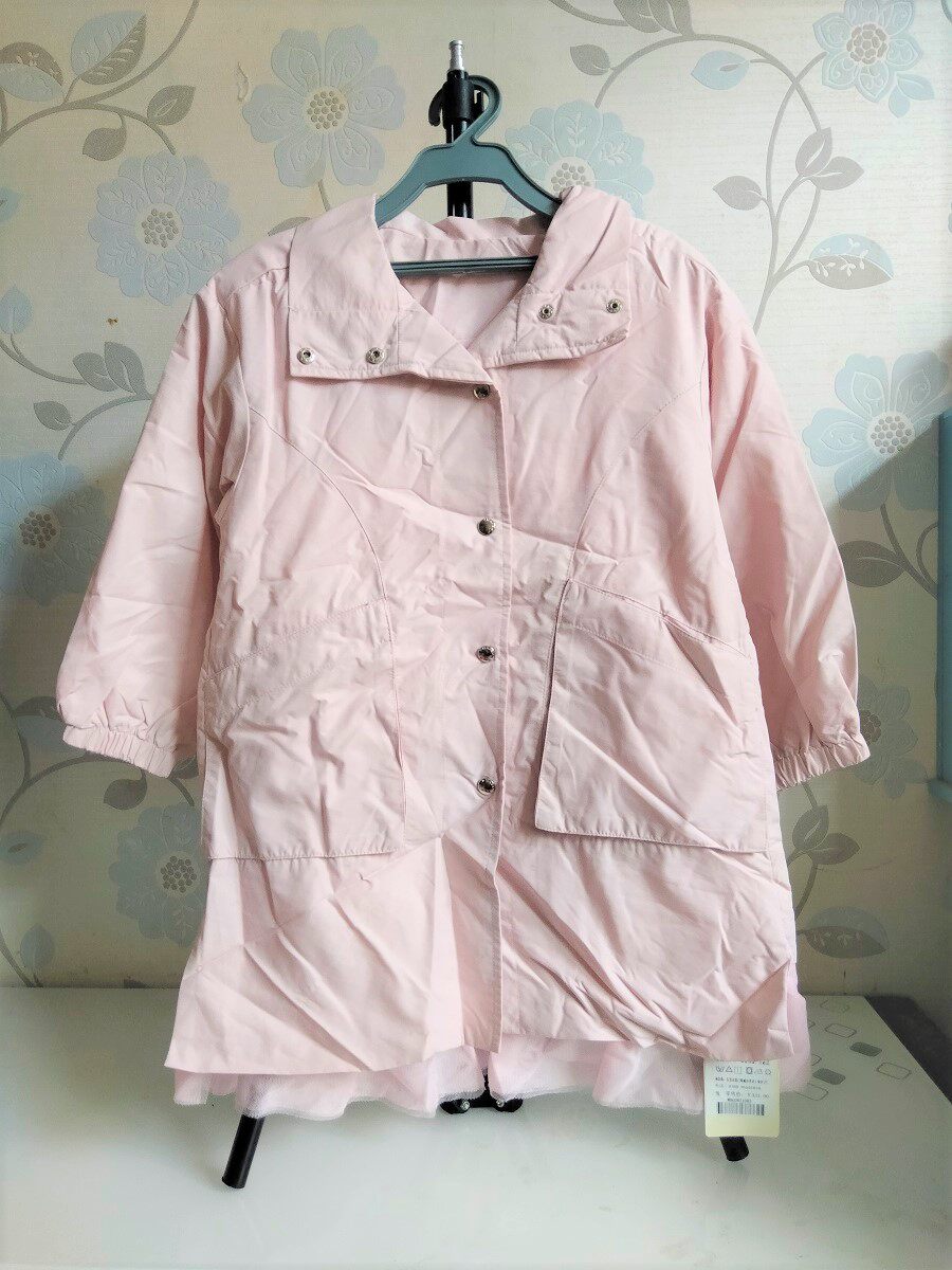 미셸 브랜드 철수 재고 정리 저가 할인 세일 여아 봄 가을 윈드 브레이커 코트 및 코트