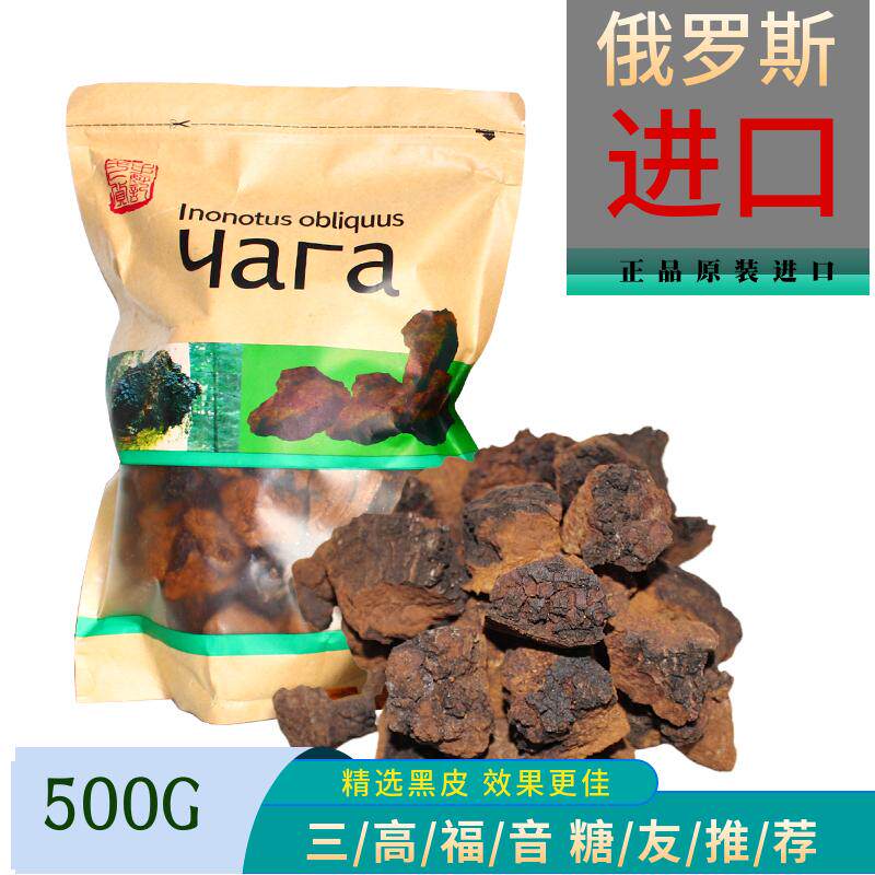 俄罗斯桦树茸天然桦褐孔菌现货