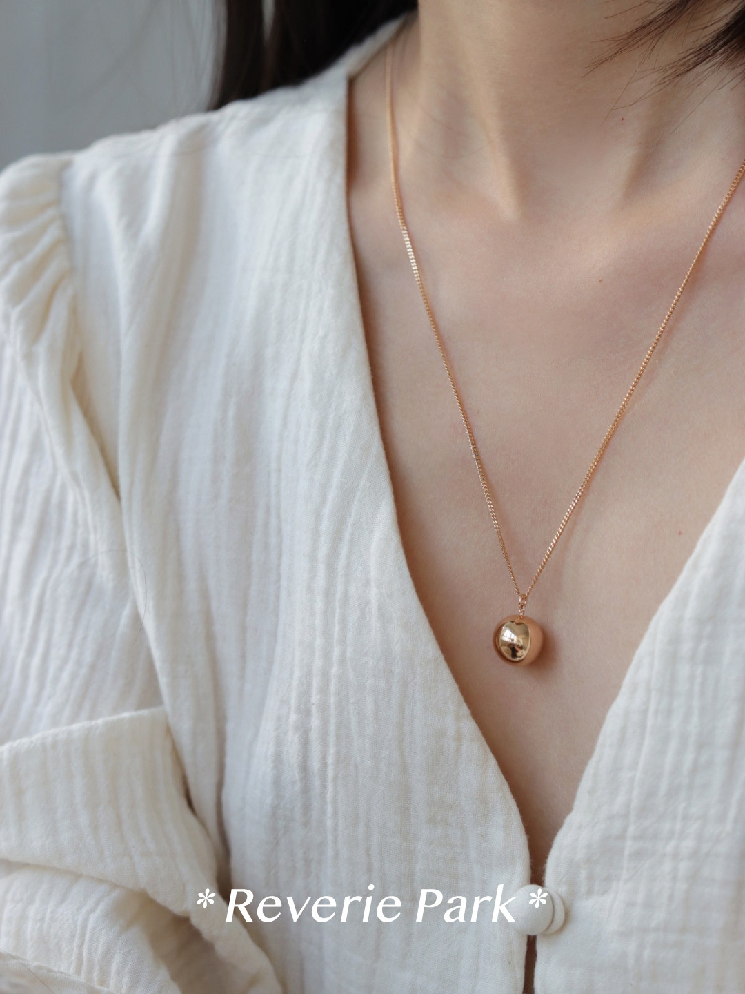 「偶然accident」有求必应 圆球超长毛衣链极高级法式优