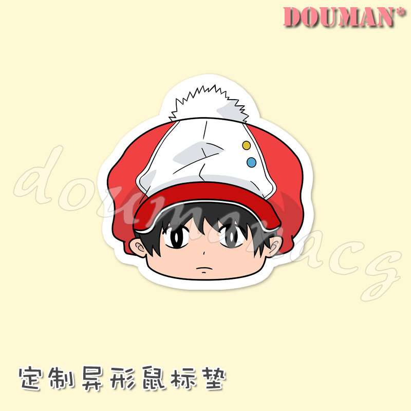 原创小太郎一个人生活动漫游戏周边二次元DIY来图定制异形鼠标垫图片