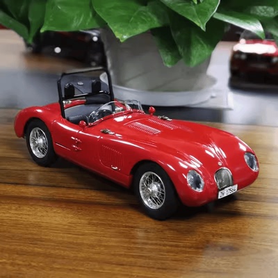 汽车模型捷豹118合金收藏CMC