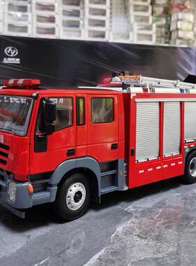 消防汽350合金模型原厂