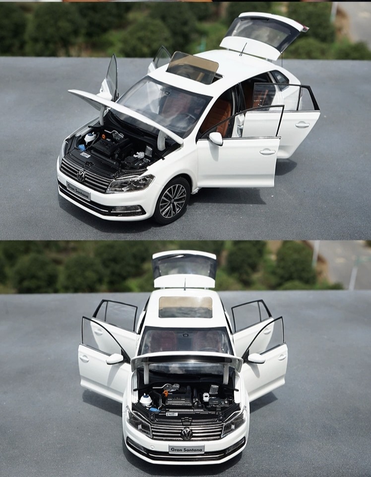 特价原厂1:18上海大众 新桑火车/摩托/汽车模型