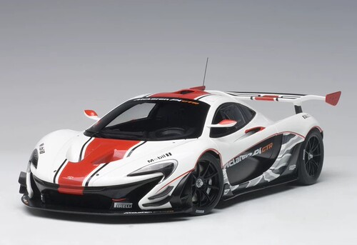 全新特价AUTOART奥拓1:18迈凯轮跑车McLAREN P1 GTR 塑脂汽车模型