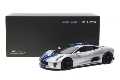 限量捷豹 CX75 Almost Real原厂似真1:18电影版仿真合金汽车模型