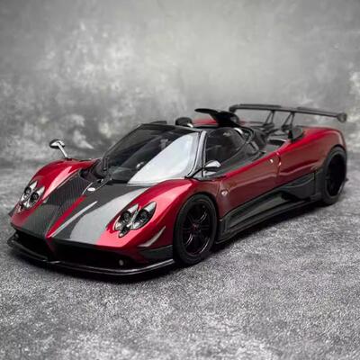 全开合金 AR ALMOST REAL 1：18 帕加尼 Zonda Cinque 汽车模型