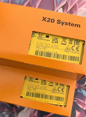 贝加莱X20SO4110 包全新正品 实物实价 快速发货