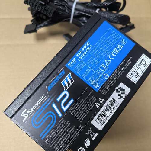 议价海韵Seasoc S12 III SSR-500GB 5可维修