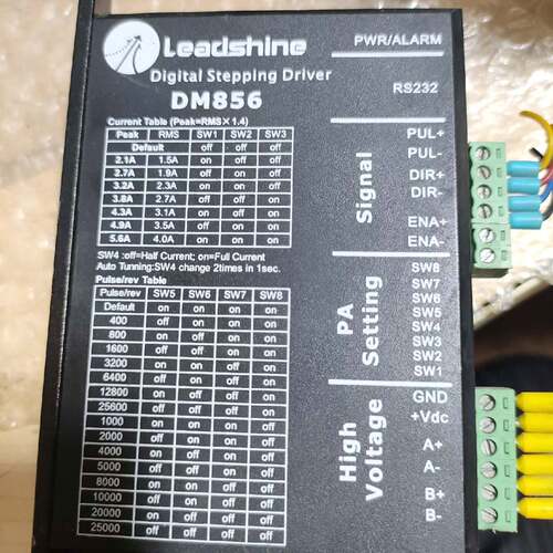 可议价驱动器，型号DM856和M542，，成色如图，功