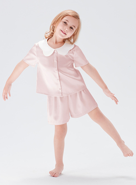 【EHouse】MANITO Doll婴童睡衣短套装 娃娃领可爱家居服 可外穿