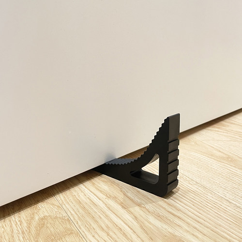 家用防撞门挡门吸防风三角门塞静音门顶门阻固定窗户玻璃门限位器