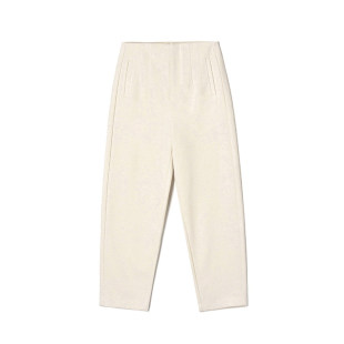 MN0P0015简约舒适微弹长裤 女2.27春 子高腰休闲裤