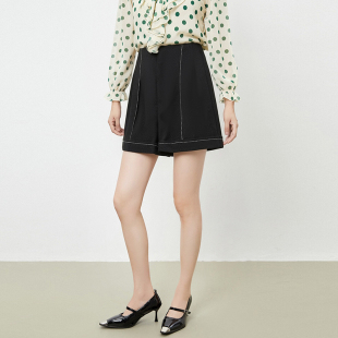 女3.24春 休闲裤 深圳南油CV0P0066小个子短裤 子减龄款