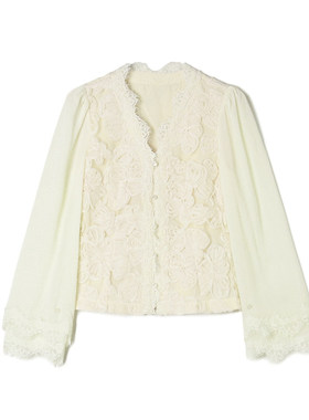 深圳南油NY0D0030立体剪裁上衣淑女范衬衫女1.9春