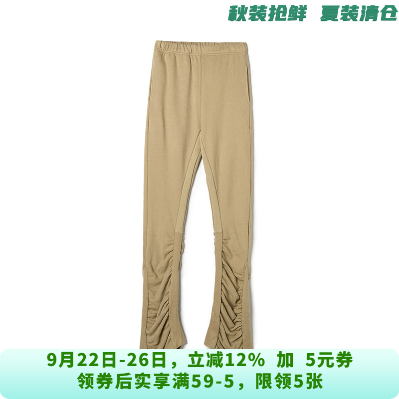 深圳南油NY0P0053高腰设计感长裤子休闲裤女10.6冬