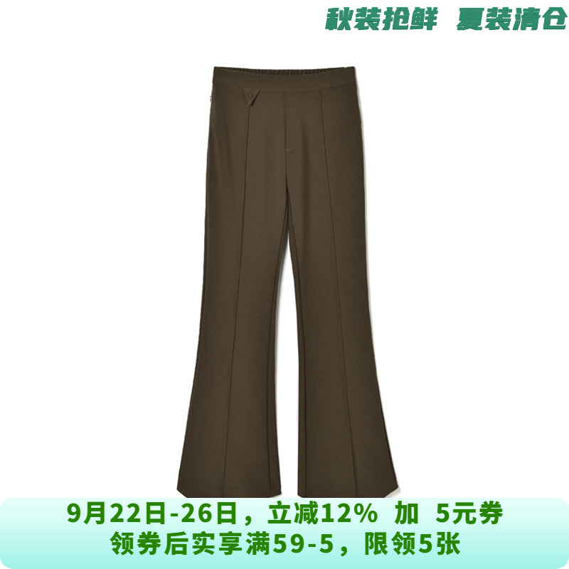 深圳南油NY0P0290时尚马蹄长裤子休闲裤女10.6秋