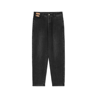 女12.14冬 子牛仔裤 JJ0S0011松紧腰长裤 微弹显瘦裤