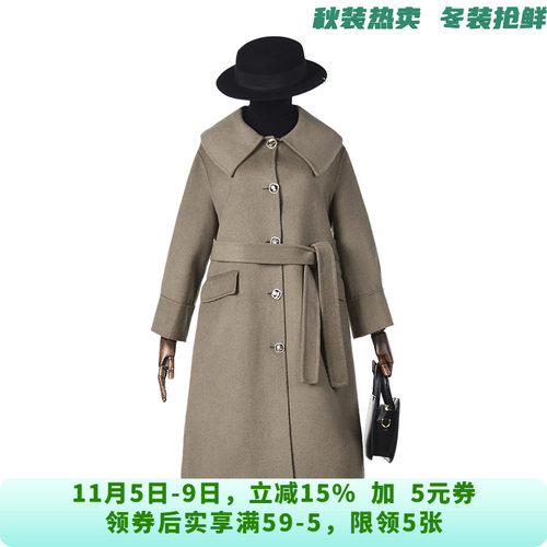 羊毛毛呢长款长袖常规