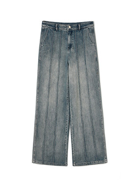 MN0S0013挺阔有型长裤遮胯宽裤子牛仔裤女2026春