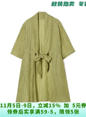 HG0K0007含天丝开衫上衣宽松七分袖外套女夏