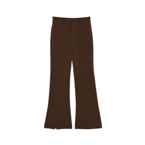 MT0P0015时尚百搭微喇高腰日常裤子休闲裤女8.11秋