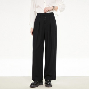 深圳南油CV0P0064直筒显瘦长裤 女3.26春 子休闲裤