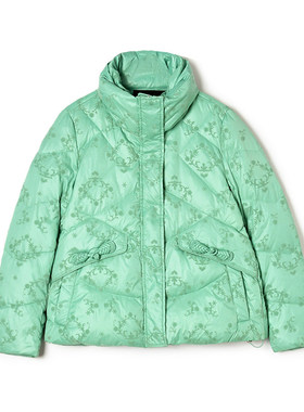 GM1B0007小个子洋气宽松外套长袖羽绒服女2.4冬