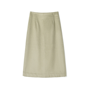 深圳南油TT0B0003含羊绒包臀中长裙半身裙女12.11冬