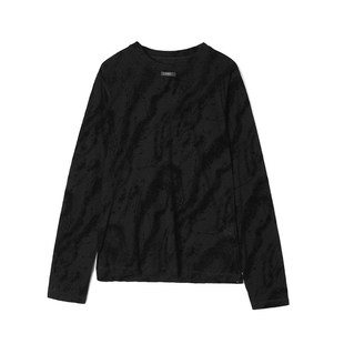 深圳南油CV0C0071套头微弹上衣长袖 百搭T恤女12.25春