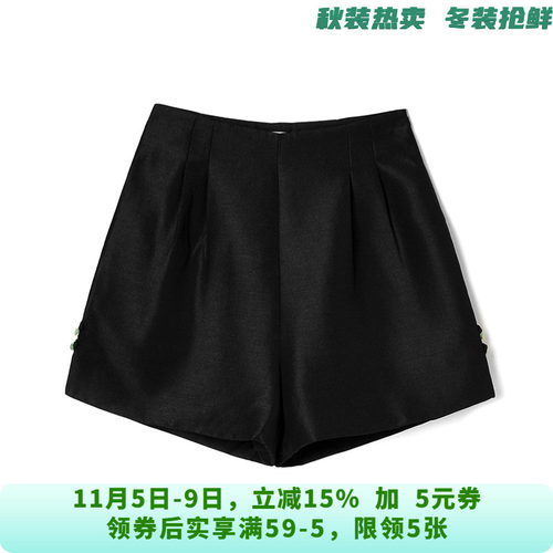 深圳南油NY0P0264高腰A字显瘦短裤子休闲裤女10.8秋