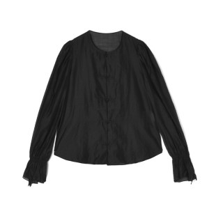 深圳南油CV0D0027简约风长袖 女3.24春 上衣宽松衬衫