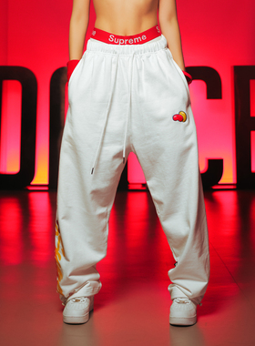 BOUNCING ACE原创SuperCandy彩色印花宽松街舞运动裤街头嘻哈卫裤