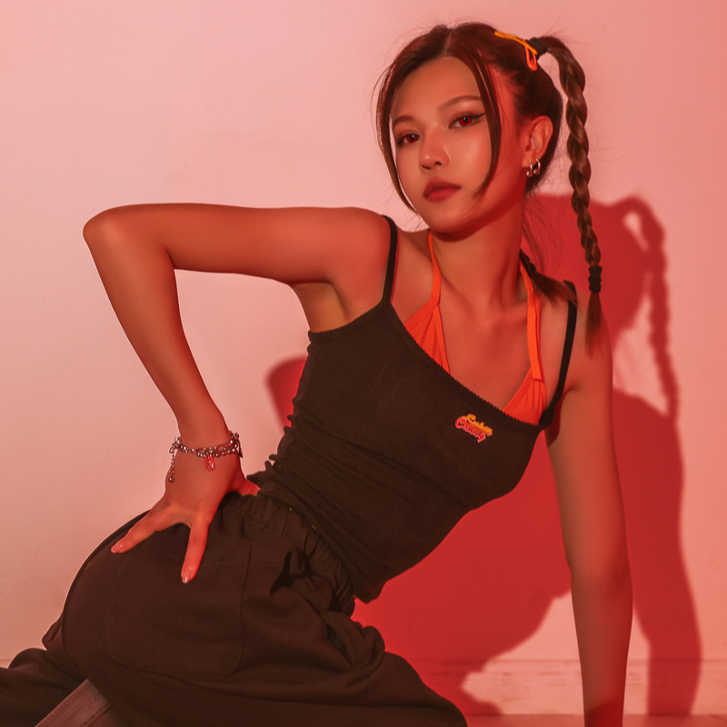 supercandy小众美式复古吊带