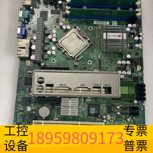 精密设备SUPER超微 X7SBE 工控设备机主板REV1.1 双网