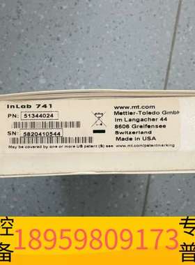 精密设备梅特勒托利多InLab 741电极，型号51344024