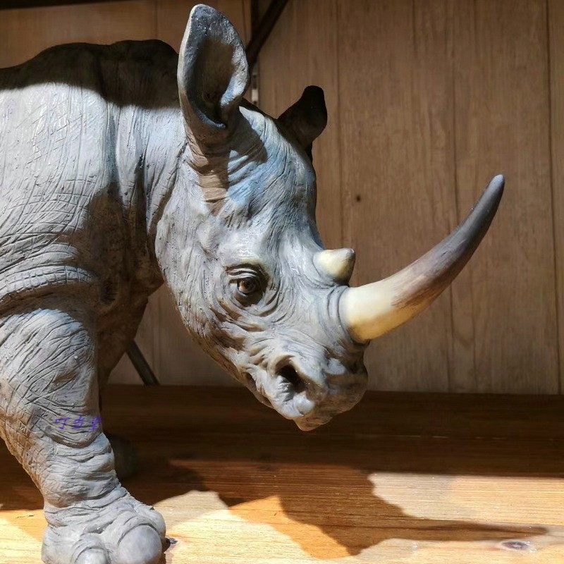 叮当堂犀牛欧式摆件现代简约客厅红酒柜家居创意工艺品NEW动物款