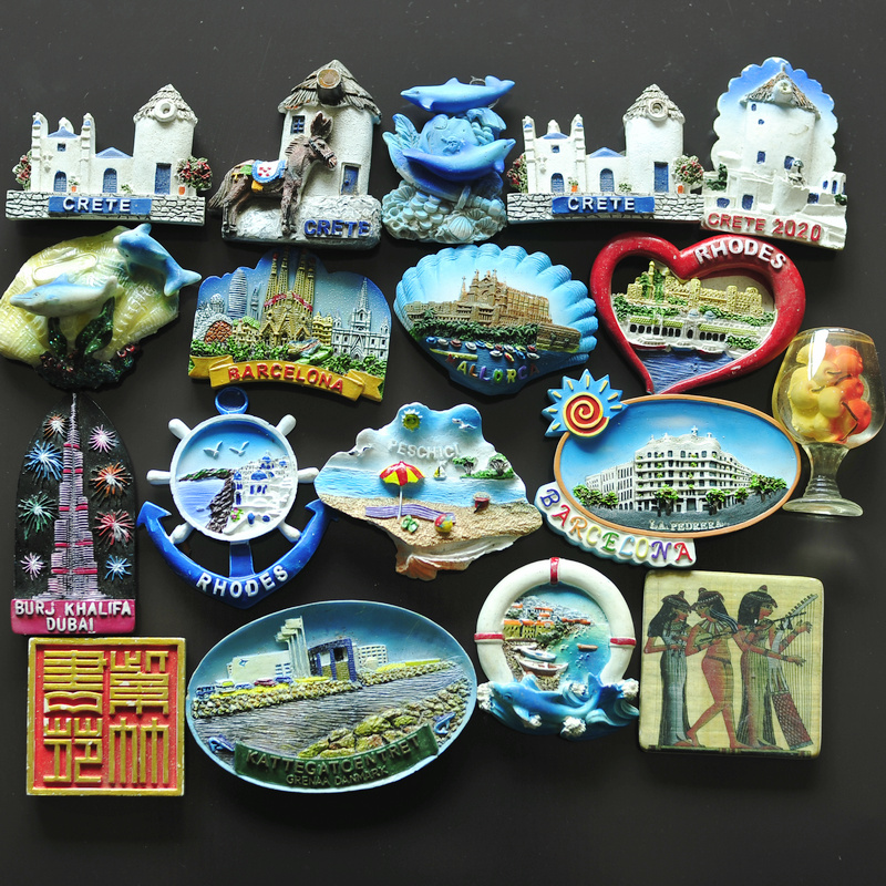 优质风景旅游纪念世界稀有绝版孤品极精致立体冰箱贴G1090叮当堂