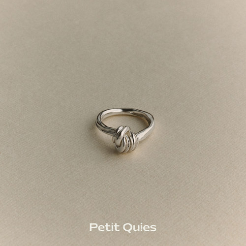 PetitQuies纯手工定制结节戒指