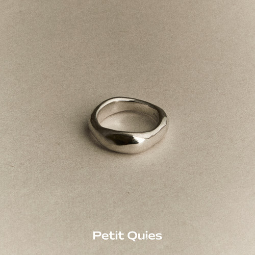 PetitQuies不规则素圈戒指