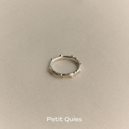 PetitQuies情侣银自然手工饰品