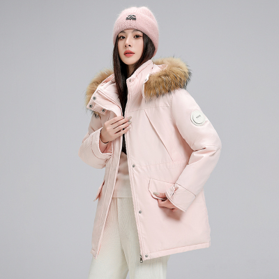 2025新款工装派克服女韩系加厚今年流行的冬装外套小个子羽绒棉服